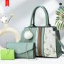 Factory Direct Wholesale Sac A Main Femme Handbag 2023 Printed Cross Body Bag 2Pcs Handbags For Women
