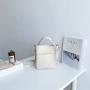 New Personality One-shoulder Small Square Bag Fashion Trend Cross-body Bag Soft Side Creative Designer Handbag For Girls