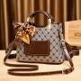 Luxury PU Leather Crossbody Handbag for Women High Quality New Design Fashionable Style Portable Button Closure Customizable