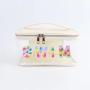 Fashion Cute Self-adhesive Varsity Alphabet Sew On Chenille Repair Embroidery Letter Patch Rainbow Letter Patches Custom Patches