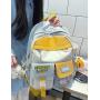 ZF357 New Schoolbag Female Junior High School Students Shoulder Bag Male Computer Backpack Nylon Breathable Waterproof Travel