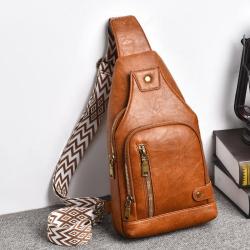 XL046 Various Colours Luxury Style Daily Used Anti Water Crossbody Bag Men's Chest Bag New Version Durable Fashion Shoulder Bag