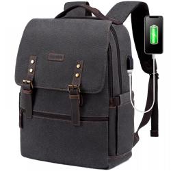 2022 new arrival LOVEVOOK wholesale retro bags large Travel school bags Sports Rucksack 15.6 17in women laptop backpacks for men