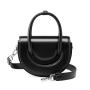 Women's solid leather 2024 new portable crossbody bag carteras para mujer 	 sac a main
