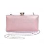 Wholesale low price pu clutch bag ladies pink evening party wedding bags fashion crossbody bag for woman