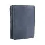 Leather Zipper Wallet With Elastic band Card Holder Slim Thin Smart Men Magic Wallet With Coin