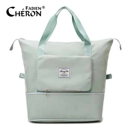Customized Logo Sports Gym Travel Bag Waterproof Portable Folding Expansion Women Travel Duffel Bag