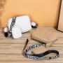 Time-limited Two Piece Set 2023 New Messenger Bag Women's Fashion Phone Bag Small PU Leather Shoulder Crossbody Bag for Women