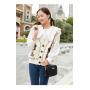 ZR210 Women's 2023 New Spring and Summer Small Square Bag Shoulder Bag Fashion Simple Diagonal Makeup Zero Purse