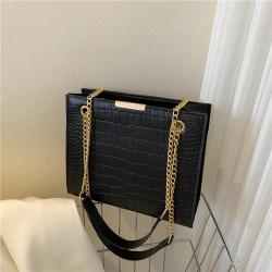 New Trendy and Fashionable Shoulder Bag Casual Chain Solid Color Crossbody Bag