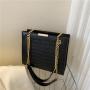 New Trendy and Fashionable Shoulder Bag Casual Chain Solid Color Crossbody Bag