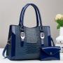 2024 Newest Women's bags 2 pieces set ladies shoulder bags High Quality designer luxury handbags for women with a wallet