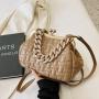 Nice Design Chain Designer Shoulder Bags Large Capacity Buckle Women Fashion Handbags Famous Brands Luxury Designer Bags Ladies