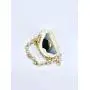 Small niche design hollowed out acrylic woven shoulder bag
