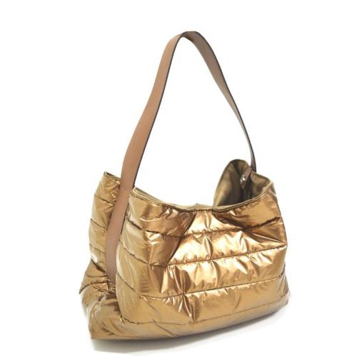 Custom large capacity women's crossbody bag winter lightweight filled quilted shoulder tote bags handbag hand bag for ladies
