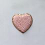 Wholesale Colorful Designer High Quality 3M Glue Stick On Custom Iron On/Sew On/Heat Press Hearts Chenille Patches Embroidery