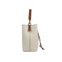 High Quality Handle Shoulder Genuine Leather Handbags Set Women Crossbody Bag Bucket Ladies Hand Bags  With A Mini Bags