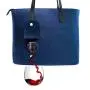 blue luxury wine gift cooler cool bag for women wine 2 bottle wine purse with spout Custom Cooler Insulated Bag