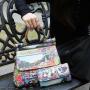 2024 top selling luxury women's handbag for set printing ladies bags colorful chicken tracks female bags factory direct sales