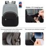 2023 LOVEVOOK new fashion women men unisex computer backpacks custom waterproof school business 15.6 17in travel laptop backpack