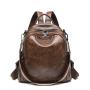 3-in-1 Elegant Lady Handbag  High Quality Pu Leather Classic Design Backpack for Women Multi-compartment  Single-shoulder Bag