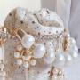 Women Fashion Handbags Designer Shoulder Bags Vintage Diagonal Small Pearl Bag