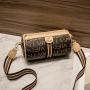 Women's retro pillow bag with red cross-border vintage pattern, single shoulder fashion cosmetic bag, in stock for ladies