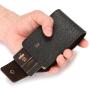 ZHF034 Men Credit Card Holder Leather Purse for Cards Case Wallet for Credit ID Bank Card Holder Women Cardholder and Coins