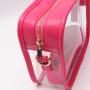 Keymay 2022 New Designer PVC Bag Bridesmaid Gift Transparent Bag for Summer Body Messenger Detachable Strap Shoulder Bag Women