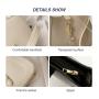 2023 latest fashion PU Leather ladies underarm slant shoulder handbag women daily use cute clutch messenger shoulder handbag