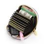 ZR410 New 2023 Fashion Women's Wallet Short Zipper Solid PU Zero Wallet Lipstick Key Mini Bag Card Bag Cheap Wholesale