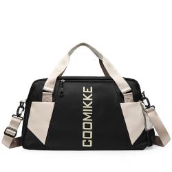 ZR658 Luggage Bag Printed Logo Sport Travel Outdoor Bag Sneaker Dry Wet Separation Waterproof Duffle Storage Bag Fitness Handbag
