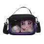 Factory Designer Ita Crossbody Bag Shoulder Tote Bag PVC Window Clear Ita Bag Custom for Pin Display
