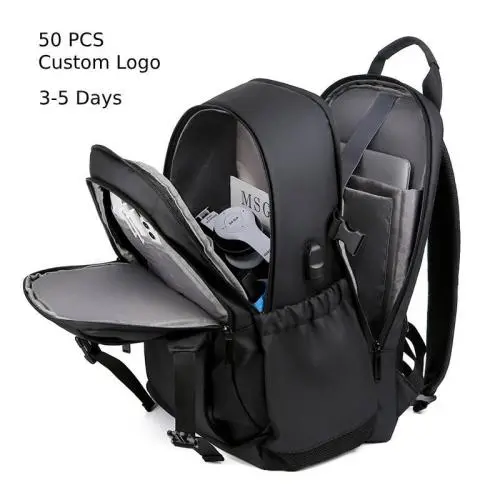 Waterproof Laptop Backpack Multifunctional Usb Charging with Computer Insert Business Smart Shoulder Bags Back Pack Mochila