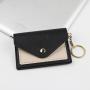 HR635 New Women's Wallet PU Leather Short Contrasting Colors Card Holder Women's Small Simple Lightweight Girl's Coin Purse