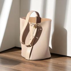 2024 New Design Oem Wholesale Price Cheap Lady Handbag For Woman Genuine Leather Shoulder Crossbody Hang Bags Women Bucket