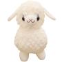 Custom embroidery three-dimensional plush sheep cute doll decoration niche design plus logo