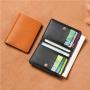 HR746 New Fashion Wallet Men Women PVC ID Credit Card Holders Simple Slim Wallet Purse With Snap-Fastener For Men