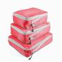 Wholesale Custom 3 pcs Travel Organizer Bag Set Zipper Waterproof Luggage Packing Cubes