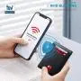 Minimalist leather money clip wallet holder slim men wallet rfid blocking clip wallets