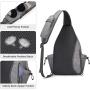 Wholesale Custom Logo Unisex Sling Crossbody Sports Bags wirh Racket Professional Pickleball Paddle Bag