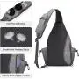 Wholesale Custom Logo Unisex Sling Crossbody Sports Bags wirh Racket Professional Pickleball Paddle Bag