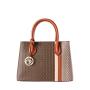 SUSEN CHRISBELLA High quality letter metal hand bag famous brand real pu leather women bags handbags for women luxury