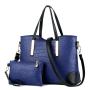 OEM Custom Logo Ladies Shoulder Hand Bags Luxury 2 PCS Set Handbag For Women In Stock
