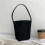 Custom products soft Faux suede sling shoulder bag Fashion plain bucket bag large capacity chic faux fur bag
