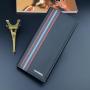 2024 high quality wholesale handbags fashion black color leather man clutch coin purse wallets men