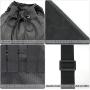 Gelory Nylon Beach Backpack Bag For Women Men Gym Backpack Drawstring Mesh Bag For Sports Dance Travel
