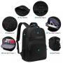 LOVEVOOK 2023 Casual University Bookbag Business bags large anti-theft waterproof TSA-friendly Travel laptop backpacks women