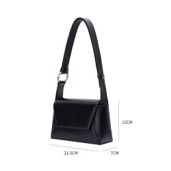 BSCI Custom Business Briefcases Pu Leather Bag For Women Small Vintage Shoulder Vegan Leather Bag Female  Luxury Cross Body Bag