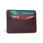 Factory Direct Sales Minimalist Style Thin PU Leather Business Card Holder